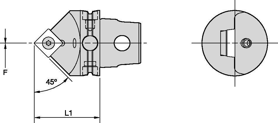 KM40TS SCREW ON CUTTING UNIT