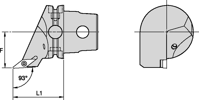 KM40TS SCREW ON CUTTING UNIT