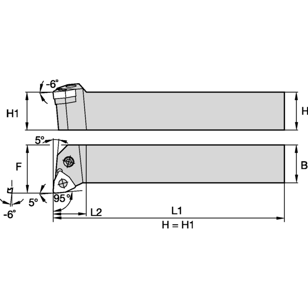 P Clamping Holder W16.0mm L10