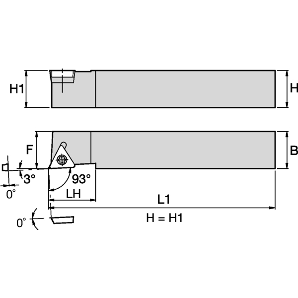 S Clamping Holder W12.0mm L15