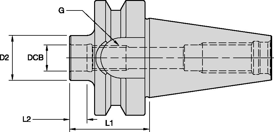 BT30 SCREW ON ADAPTER